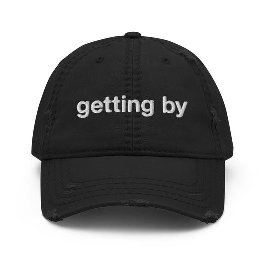 GETTING BY HAT - BLACK