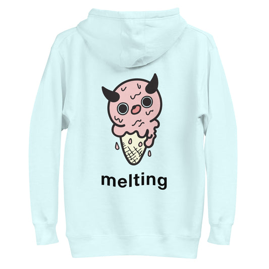 MELTING HOODIE - BLUE